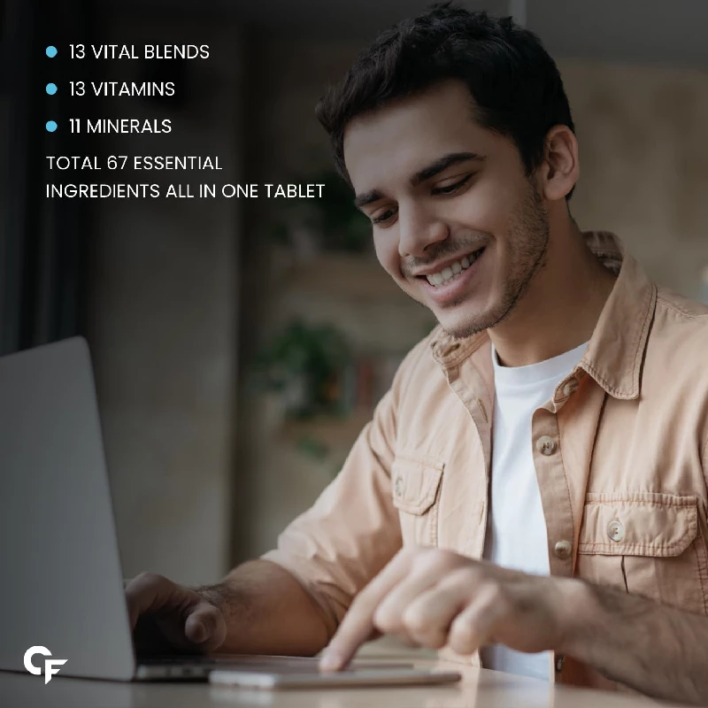 Carbamide Forte Multivitamin With Probiotics for Men, 360 g-3.webp